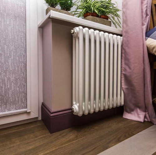 радиатор трубчатый irsap tesi 30565/12 секций t25 1/2" белый фото 3