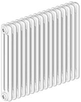 радиатор трубчатый irsap tesi 30565/16 секций t30 3/4" белый