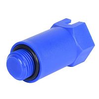 пробка длинная stout 1/2 синяя