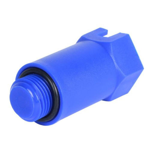 пробка длинная stout 1/2 синяя