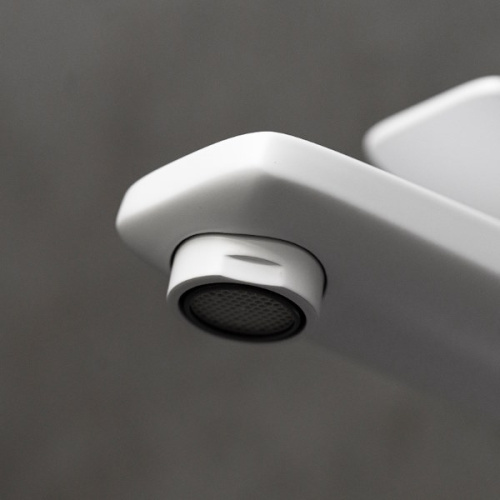 Смеситель для раковины Lemark BRONX LM3737MW белый матовый фото 4 смеситель для раковины lemark bronx lm3737mw белый матовый фото 4