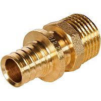 переходник с наружной резьбой rommer аксиальный 20x1/2"