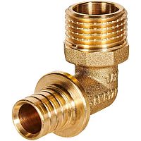 угольник с наружной резьбой rommer аксиальный 32x1"