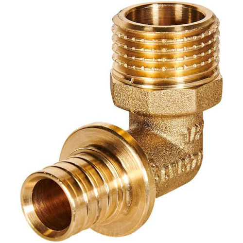 угольник с наружной резьбой rommer аксиальный 32x1"