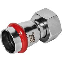 переходник с накидной гайкой впр-вр rommer 35х1