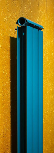 алюминиевый радиатор silver 1800 4 секции, нижнее подлючение фото 8