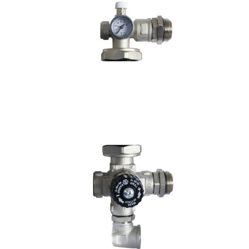 насосно-смесительный узел stout с термостатическим клапаном 30-60°c без насоса