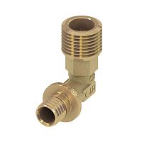 tece уголок соединительный с ниппелем 25 х 1'' латунь