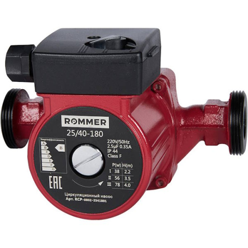 Циркуляционный насос ROMMER Profi 25/40-180 циркуляционный насос rommer profi 25/40-180