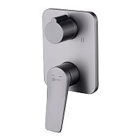 смеситель для встраиваемых систем lemark bronx lm3728gm графит