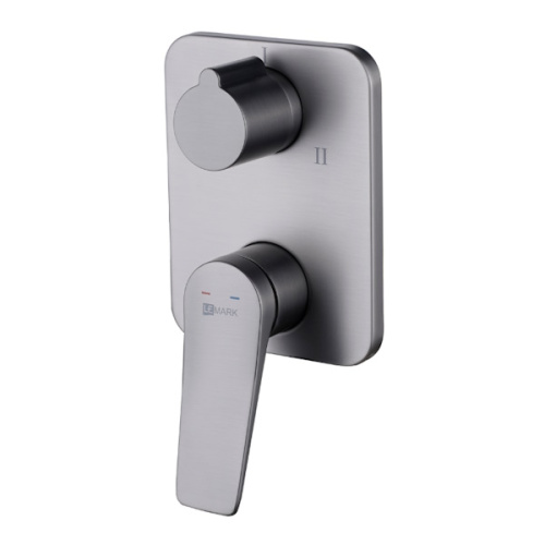 Смеситель для встраиваемых систем Lemark BRONX LM3728GM графит смеситель для встраиваемых систем lemark bronx lm3728gm графит