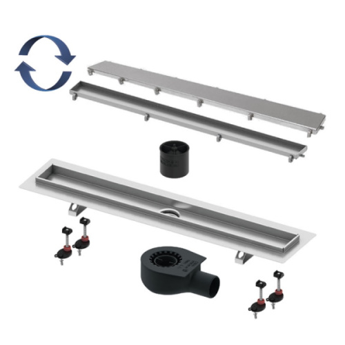 лоток для душа tecelinus для душа 700 мм 2 в 1 ( tile + steel) 15103079