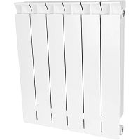 биметаллический радиатор stout style 500 6 секций