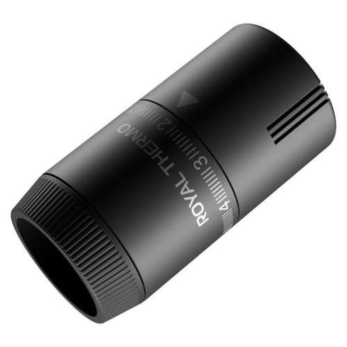 термоголовка жидкостная royal thermo design м30х1,5 (черный) new фото 2