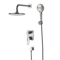 встраиваемая душевая система lemark bronx lm3729gm графит