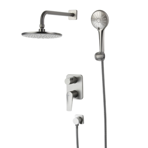 Встраиваемая душевая система Lemark BRONX LM3729GM графит встраиваемая душевая система lemark bronx lm3729gm графит