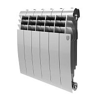 биметаллический радиатор royal thermo biliner 350 silver satin 4 секции