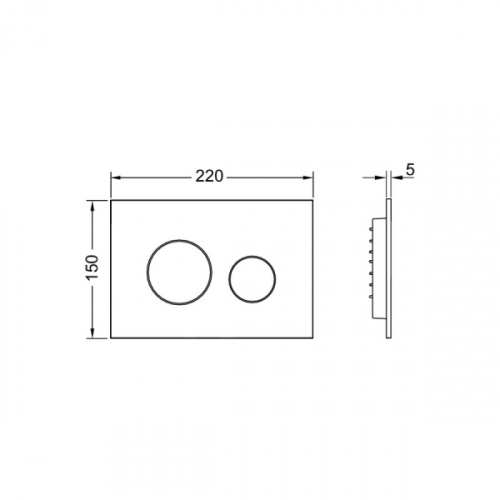 инсталляция tecebase 2.0 с кнопкой teceloop белая k440920