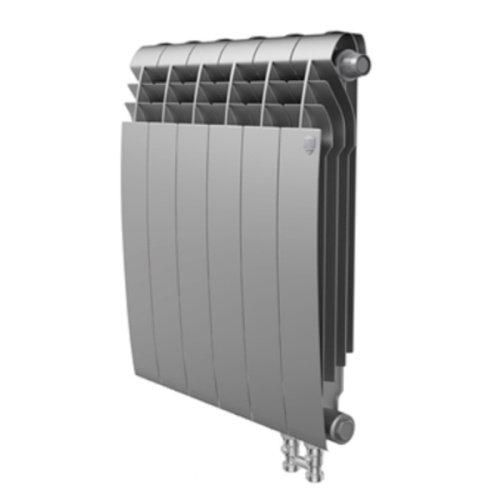 биметаллический радиатор royal thermo biliner 500 vd 12 секций silver satin