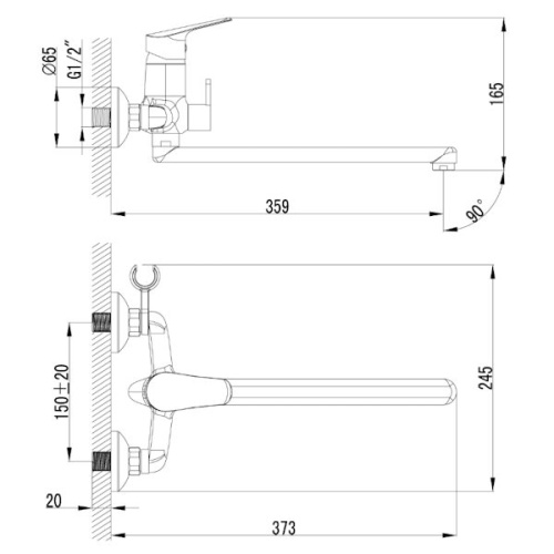 Смеситель универсальный Lemark PARTNER LM6551C хром фото 2 смеситель универсальный lemark partner lm6551c хром фото 2
