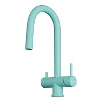  смеситель для кухни omoikiri akita-s az azur blue