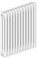 радиатор трубчатый irsap tesi 30365/10 секций t30 3/4" белый