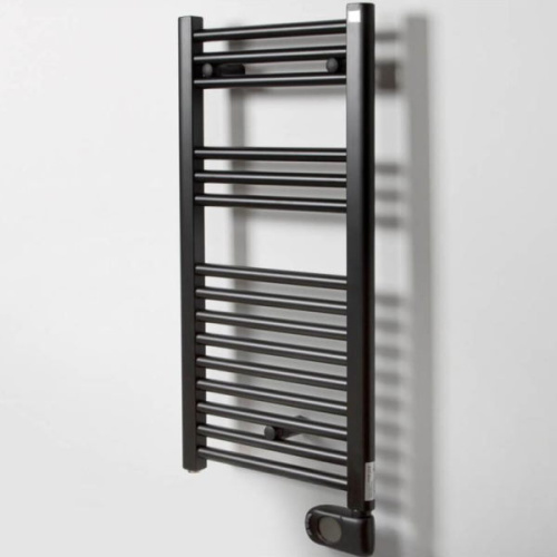 Электрический полотенцесушитель Zehnder Aura PBEBZ-090-50/MQ Черный фото 2 электрический полотенцесушитель zehnder aura pbebz-090-50/mq черный фото 2