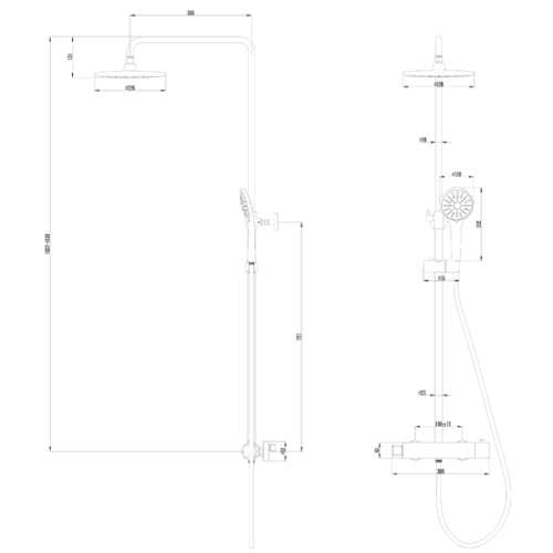 Душевая система Lemark BRONX LM3770GM графит фото 2 душевая система lemark bronx lm3770gm графит фото 2
